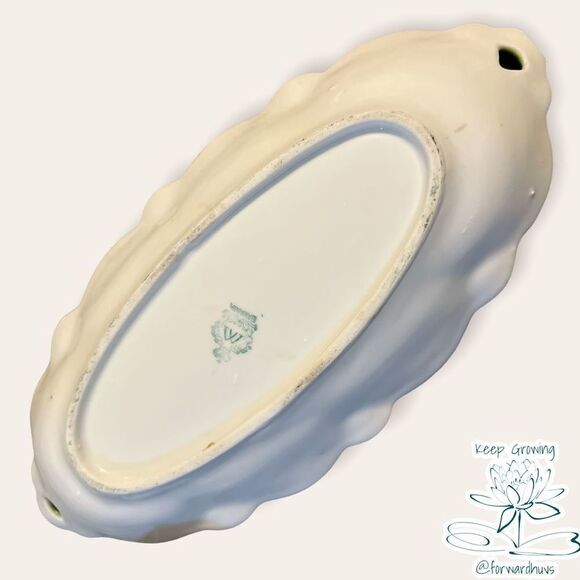 Moschendorf M Crown Bavaria Small Oval Bowl - Picture 3 of 11